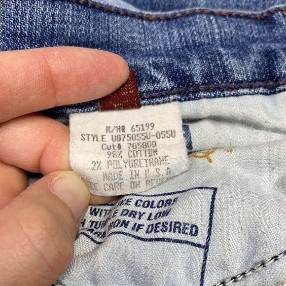 7 For All Mankind Bootcut Jeans Size 28 - Picture 13 of 13